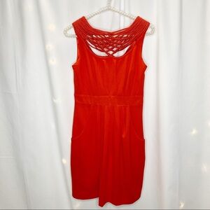 Esley Candy Red Sweetheart Neckline Dress